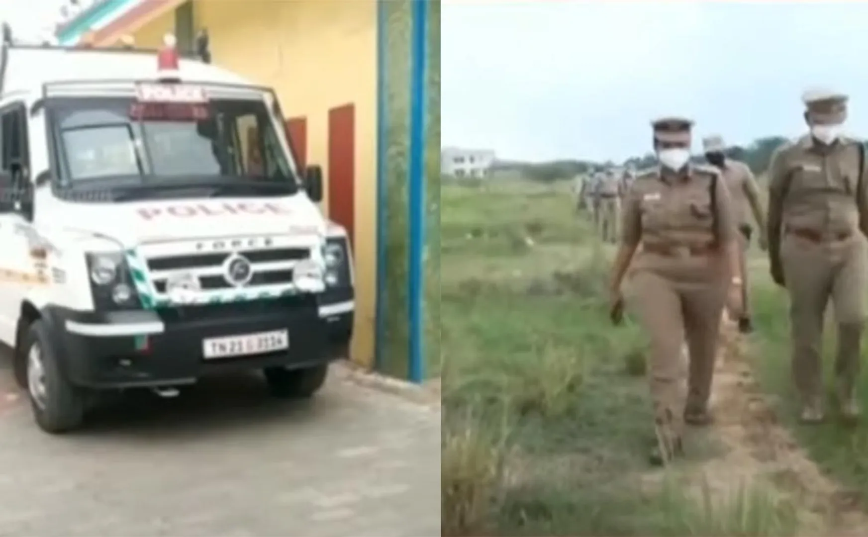 kanchipuram police raid indicent lake 