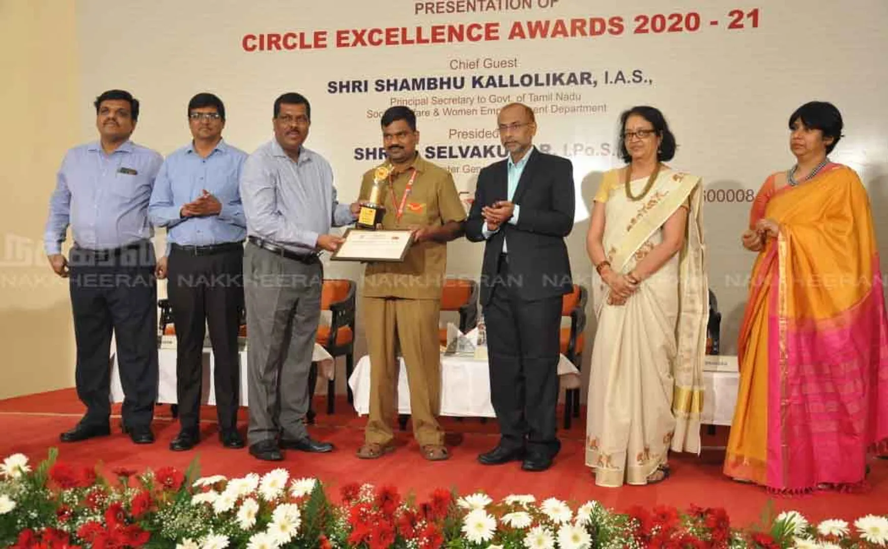 Tamil Nadu Postal Circle Noble Awards Ceremony