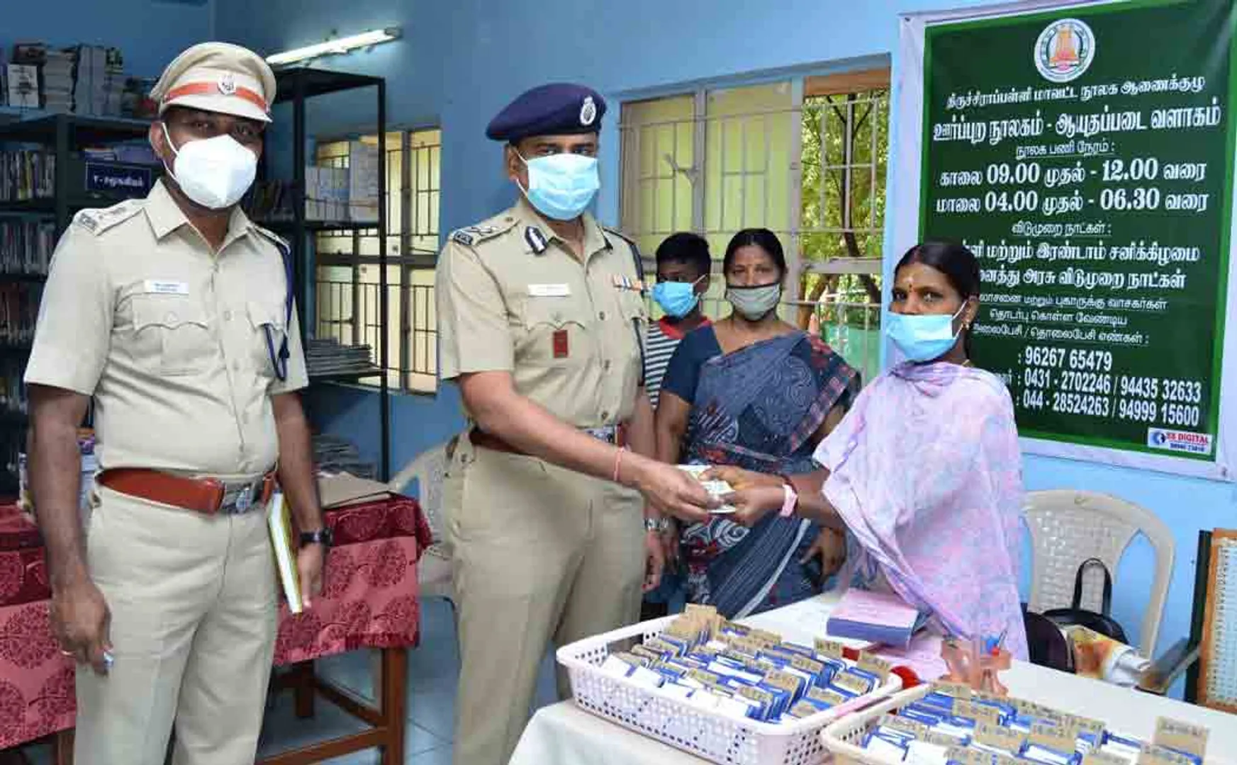 Trichy Police Commissioner inspects various places
