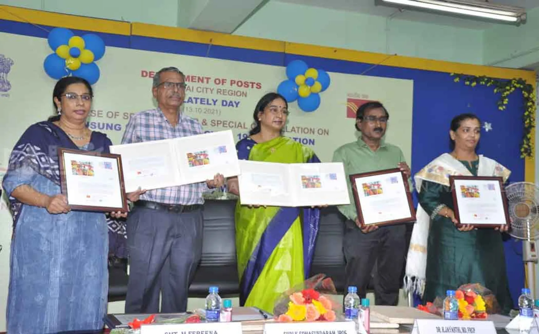 Post Office Director who published the best awareness paintings