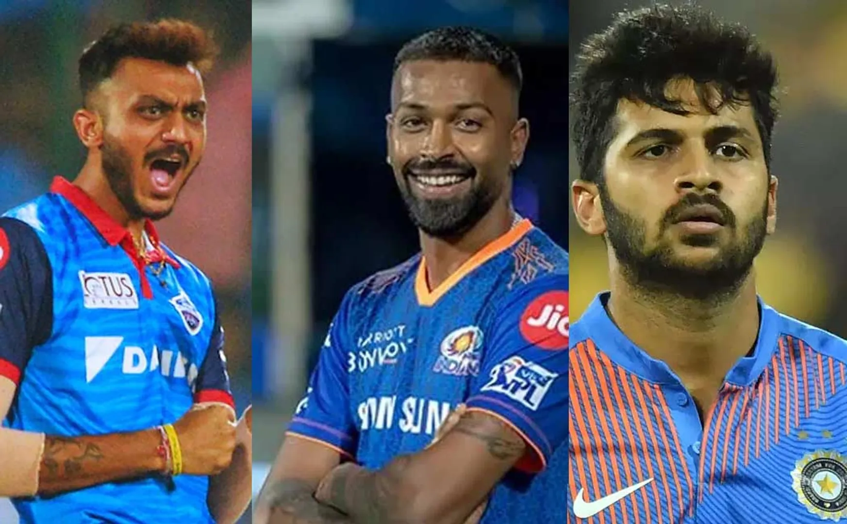 shardhul thakur hardhik pandya axar patel 