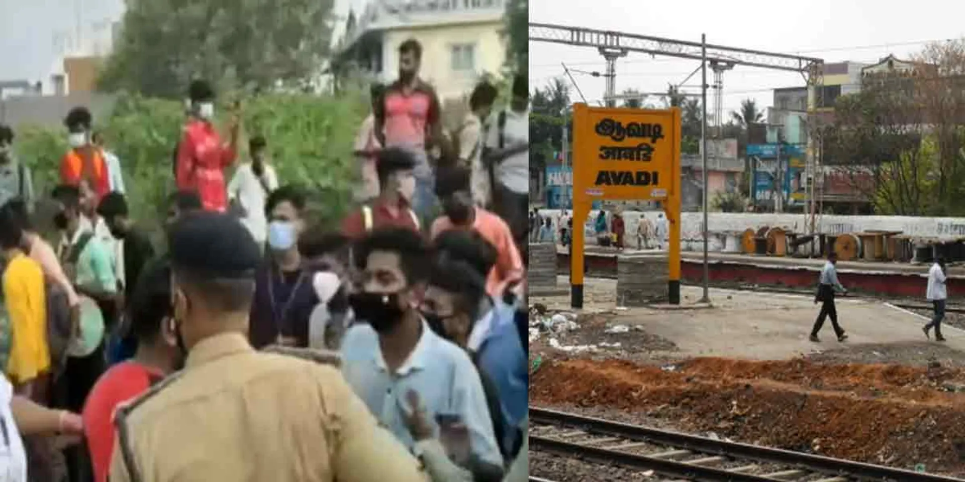  Stones in book bag ... incident in Avadi!