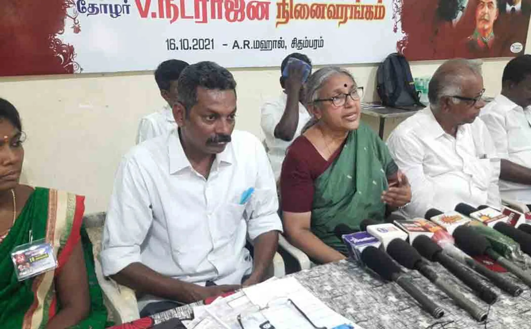 "Indian people are at risk in food security." - U. Vasuki