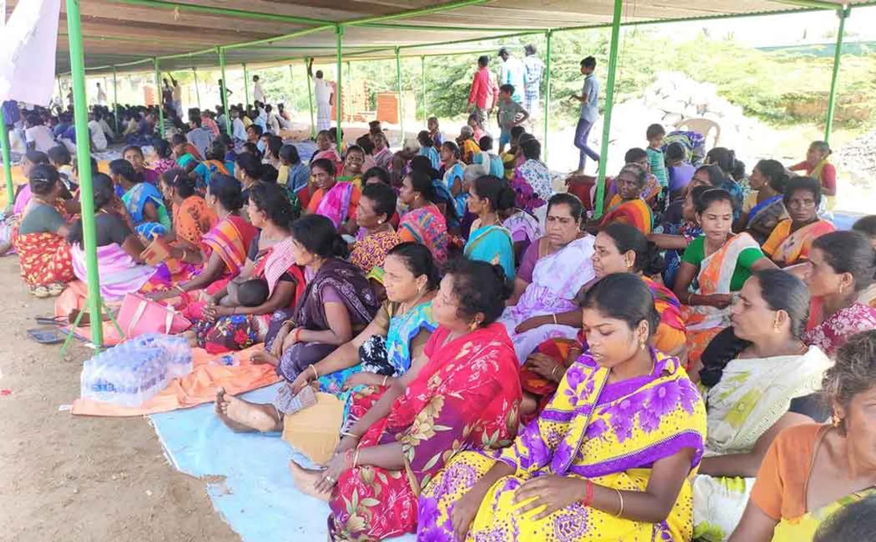 fisherman passed away and fishers involved in struggle