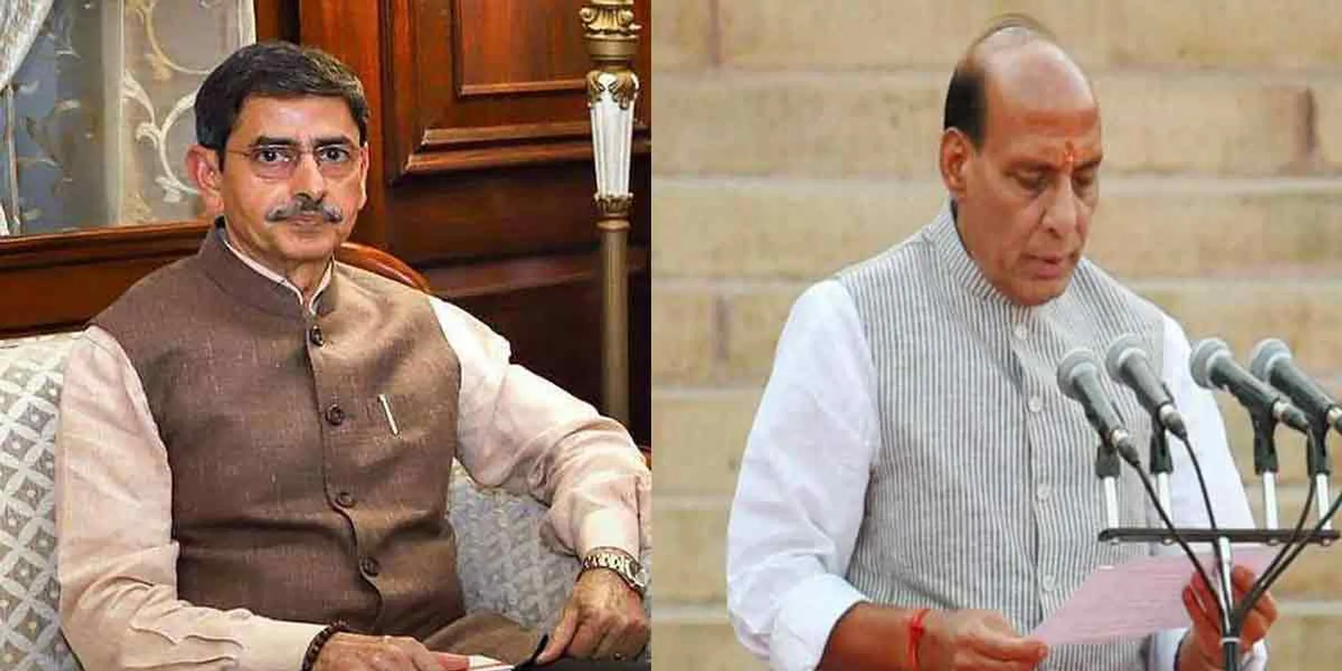  Governor of Tamil Nadu meets Rajnath Singh ...