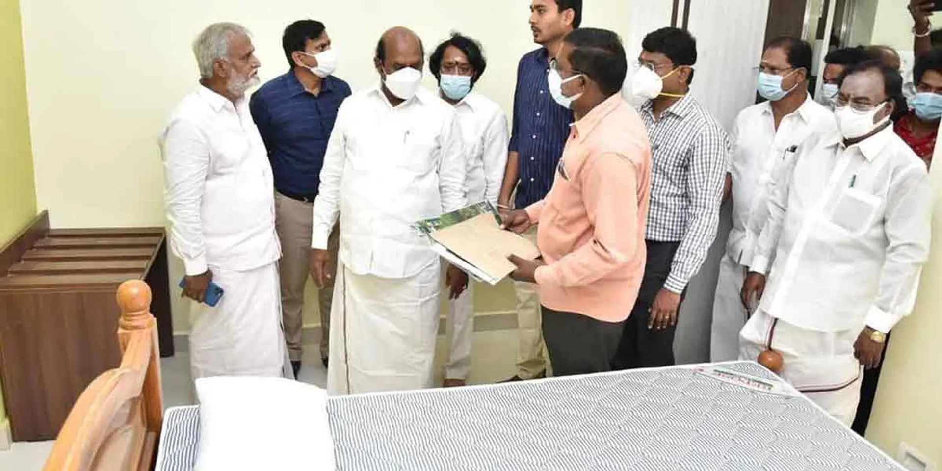EV Velu who made a list for the temple ...