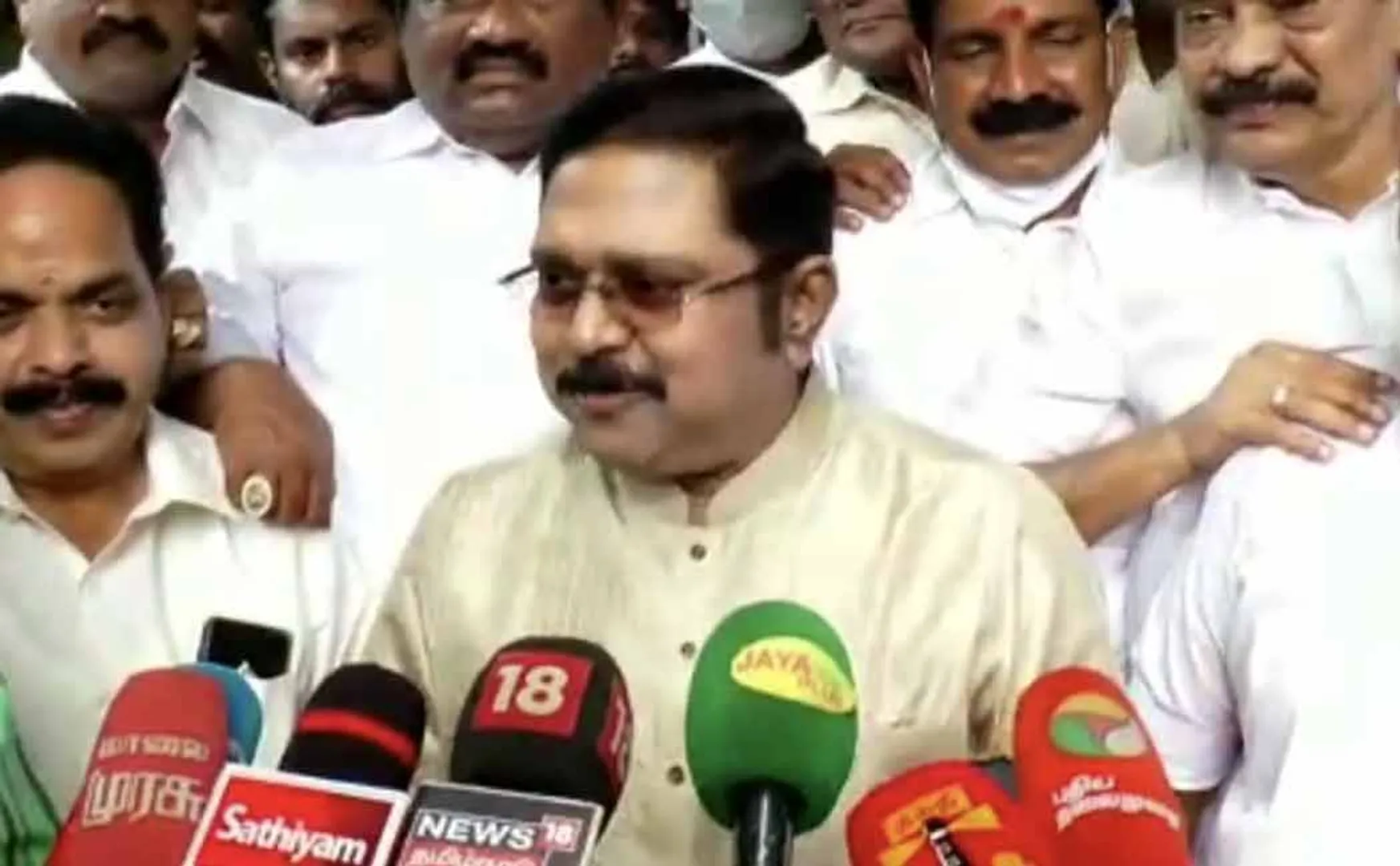 DTV Dinakaran's response to OPS opinion about Sasikala!