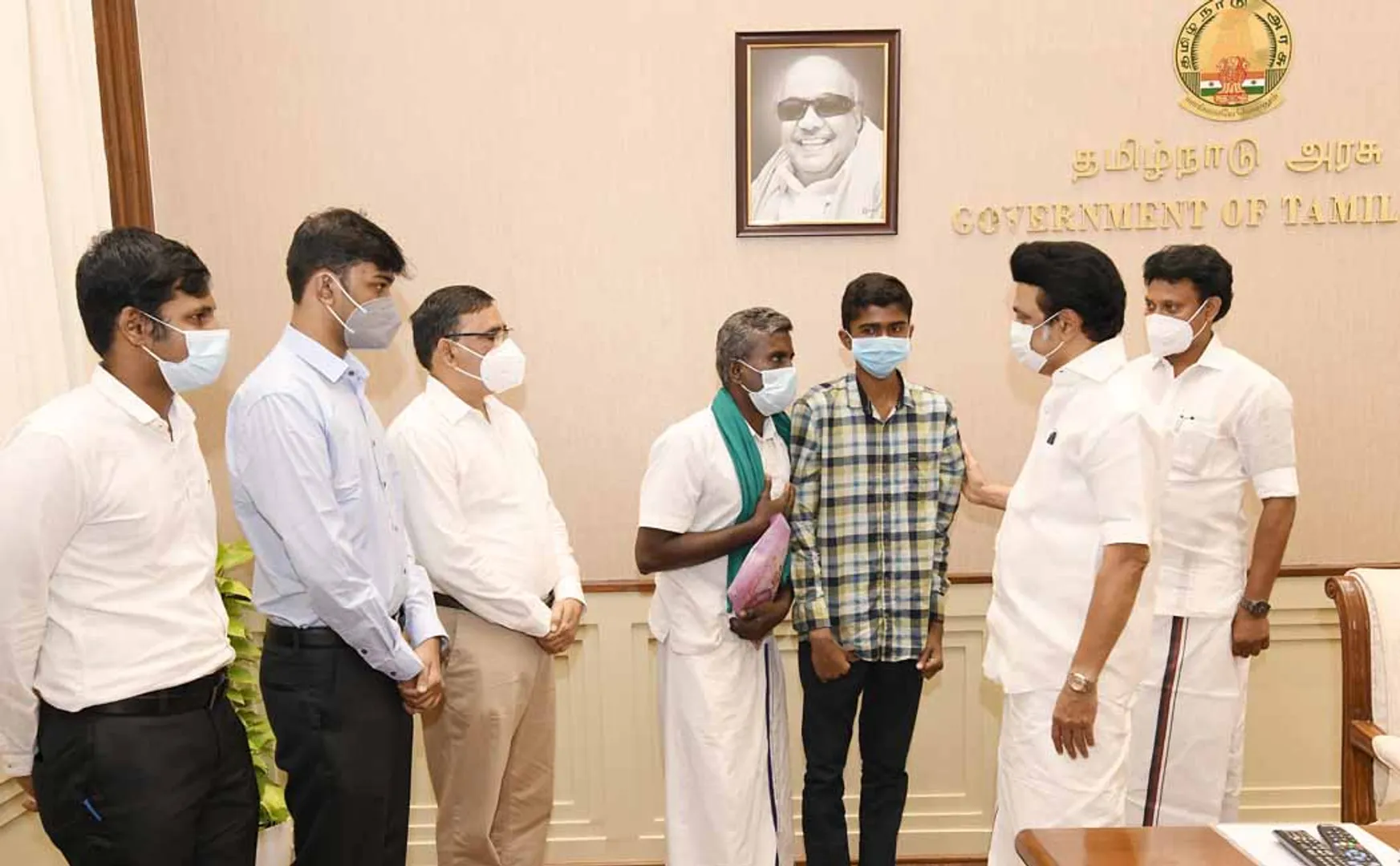 "Government will accept the tuition fee of the student who wins the IIT entrance examination" -  Announcement by Tamil Nadu Chief Minister MK Stalin
