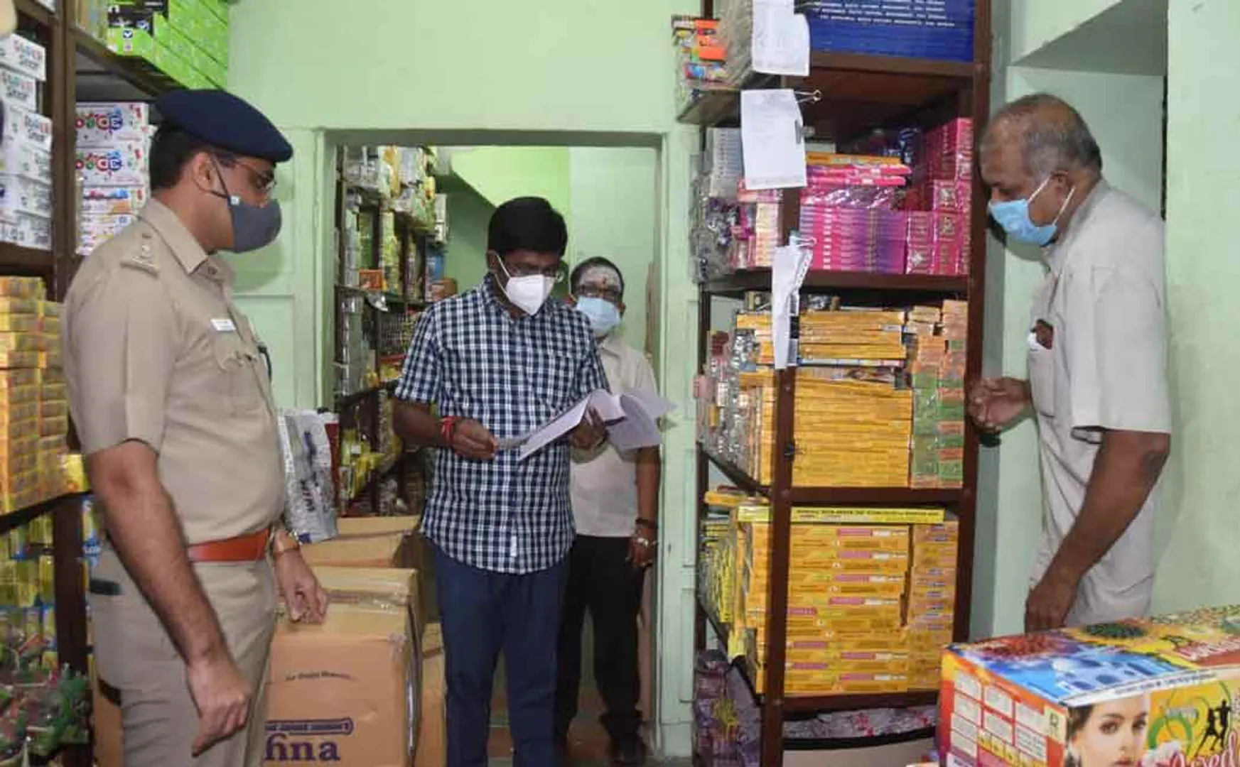  Continued inspections in firecracker shops 