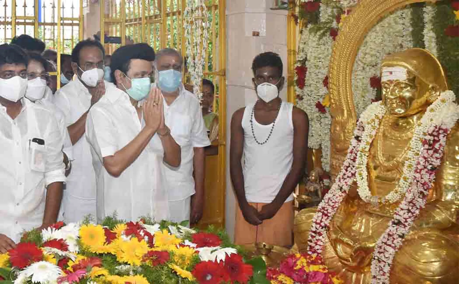 Tribute to Chief Minister MK Stalin at the Golden Memorial! (Pictures)