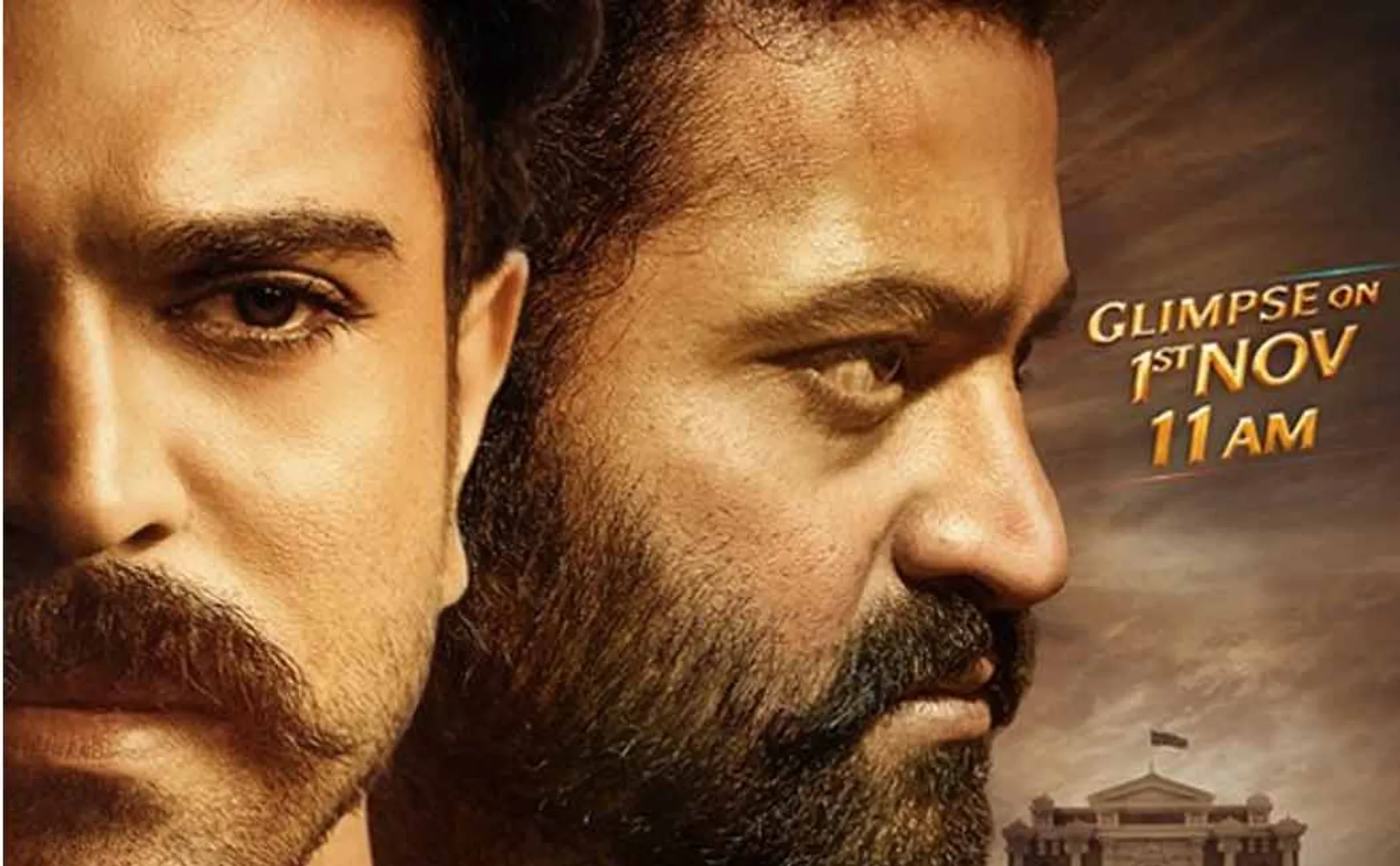 rrr movie glimpse update out now