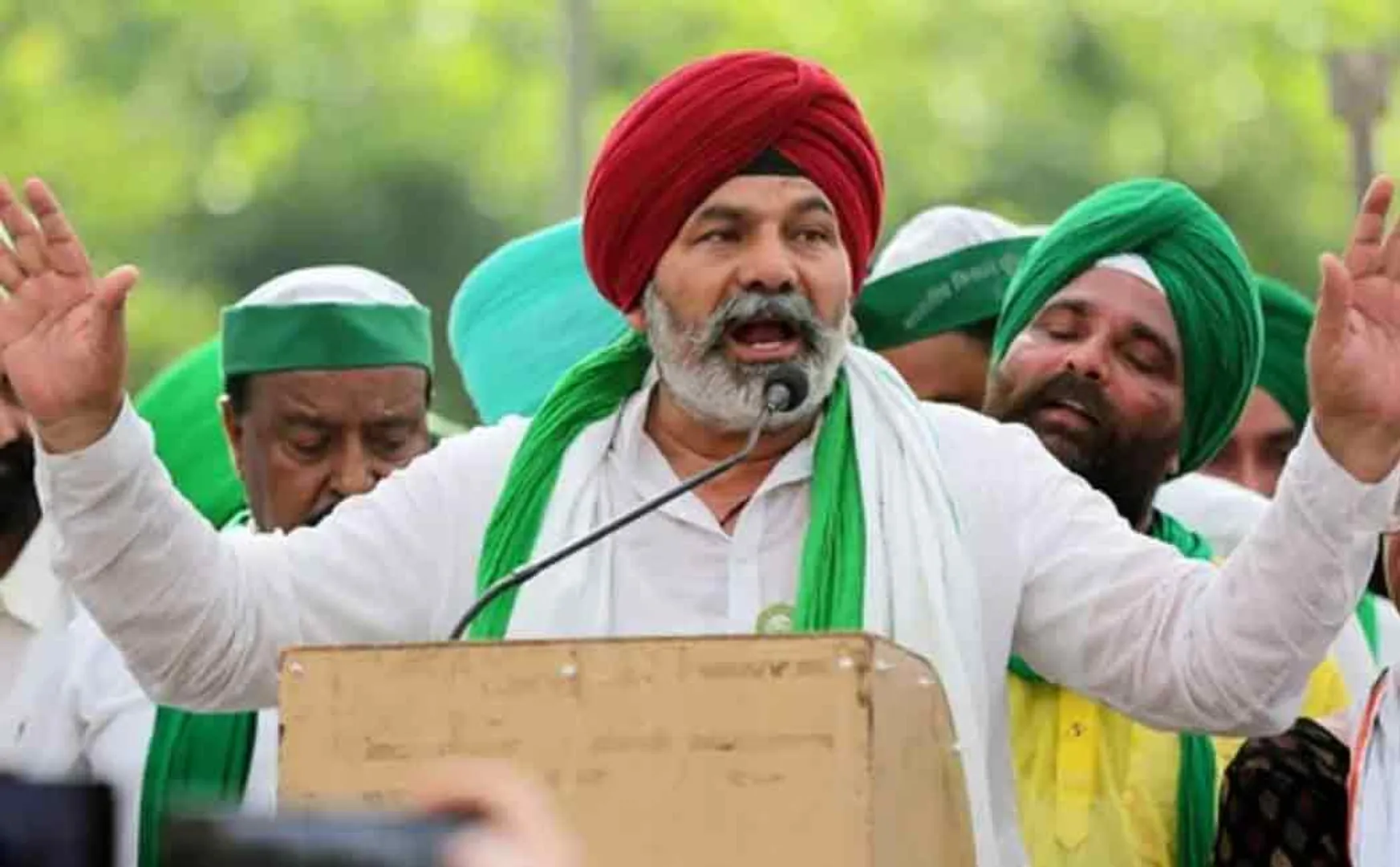 "People who are upset by them have given gifts ..." Rakesh Dikait on the BJP's defeat