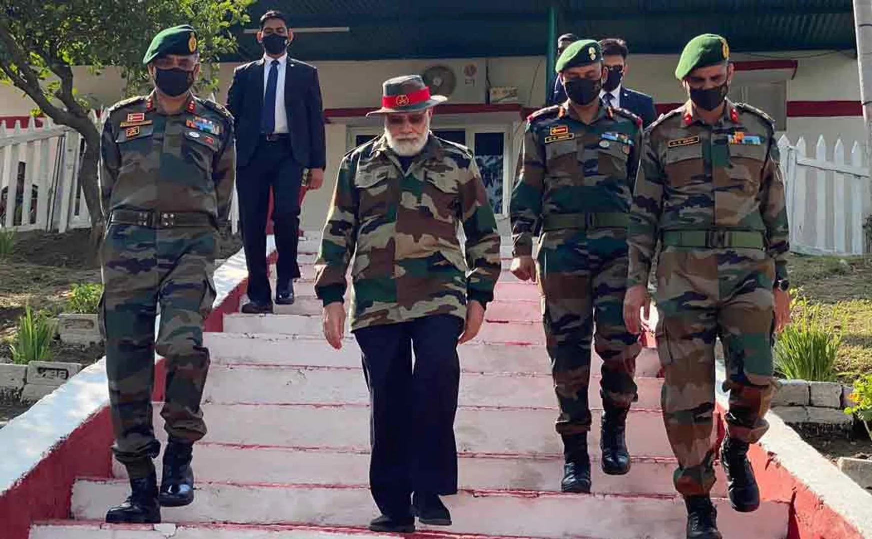 Modi celebrates Diwali with Army personnel