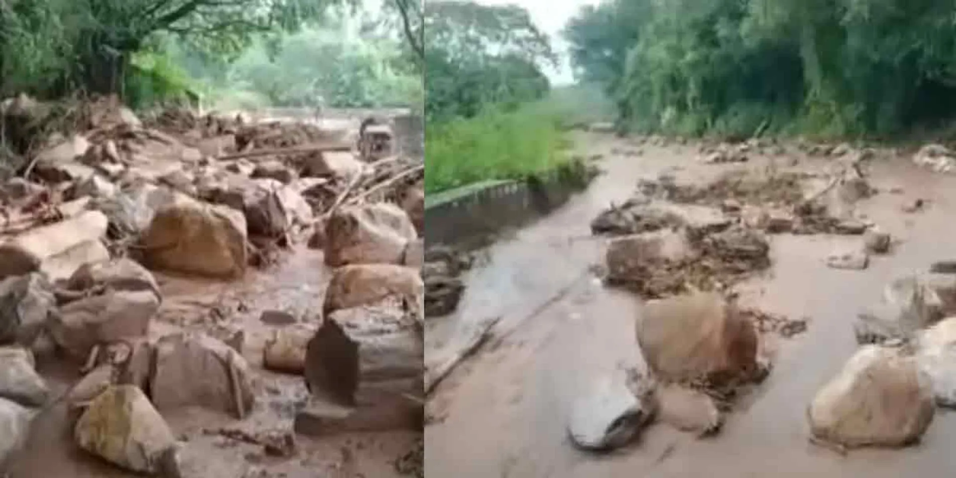  Landslide in many places in Yercaud ... Traffic cut off!