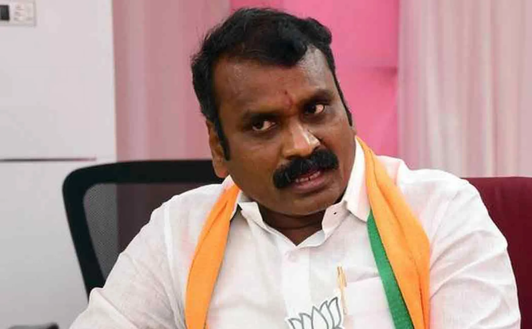 "DMK says one thing and does another." - L. Murugan