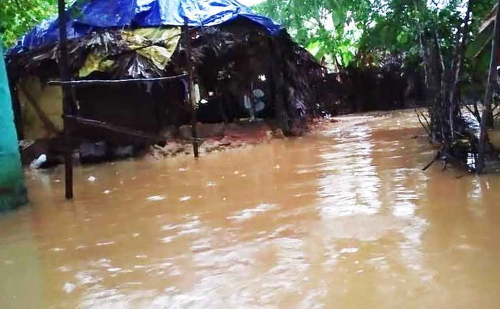More than ten villagers affected by rain floods
