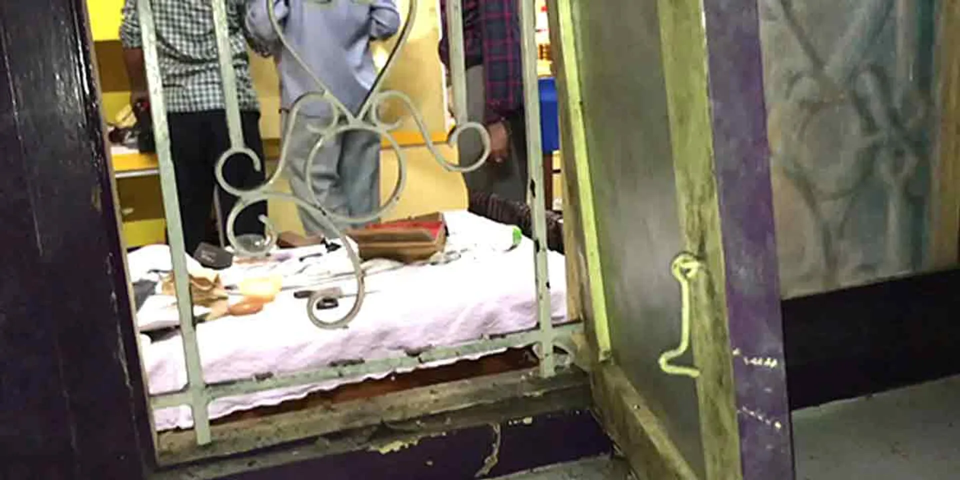 Robbery at a locked house in Mannachanallur ... Police investigation!