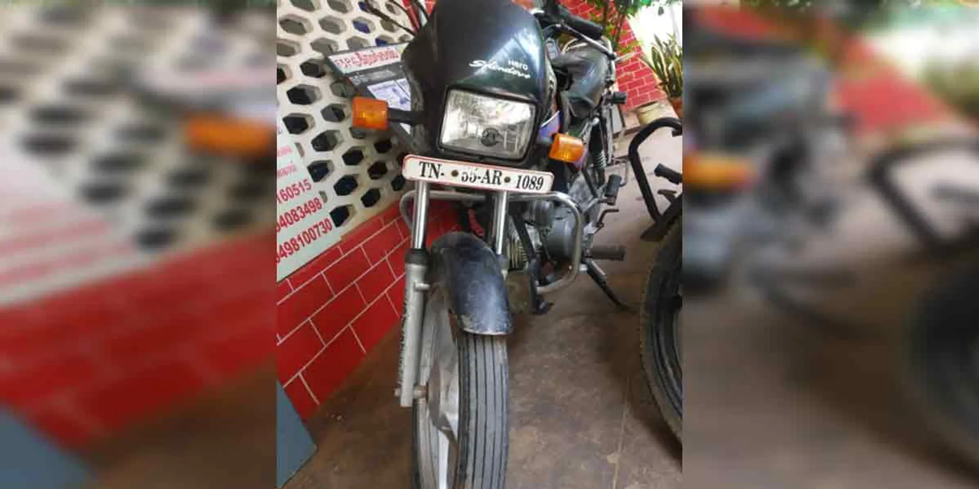 The wife who handed over the vehicle stolen by her husband to the police station!