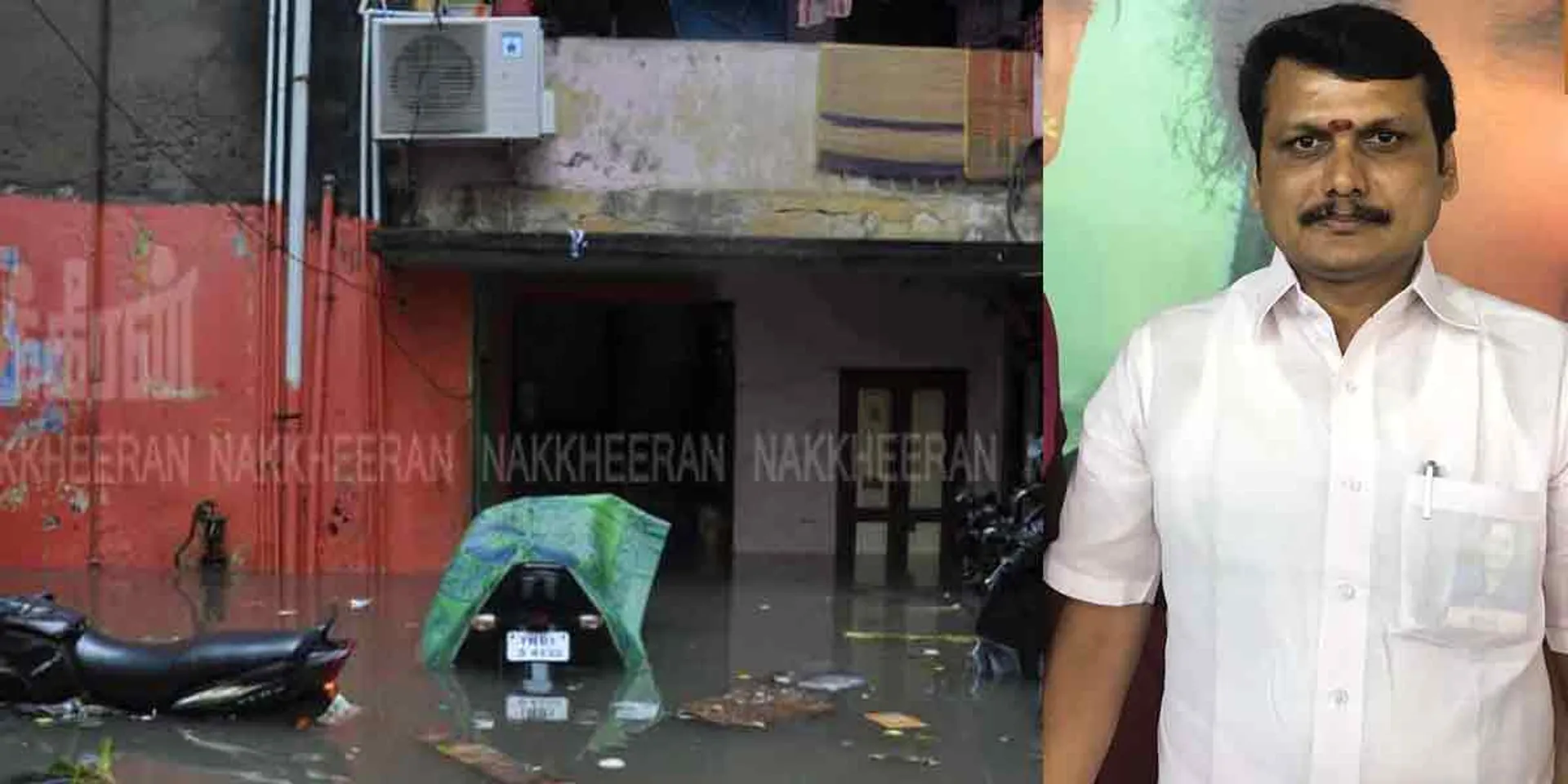 '' Electricity supply will be restored after rainwater drains '' - Interview with Minister Senthilpalaji!