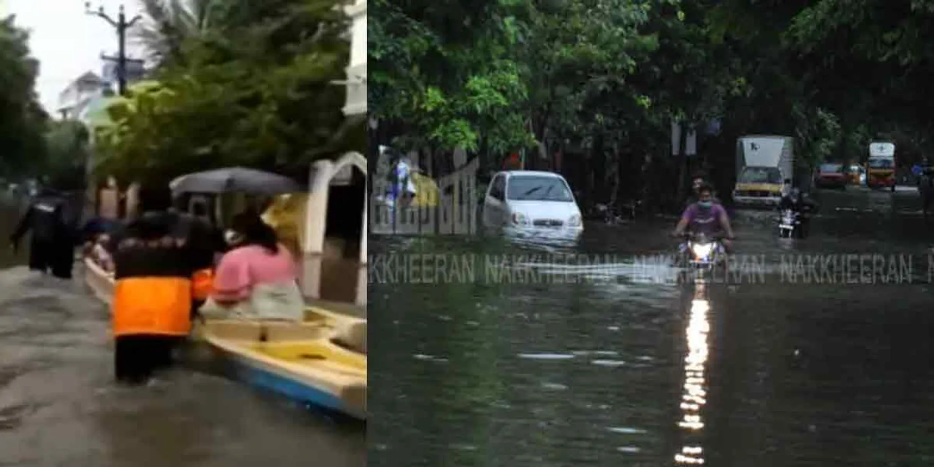  Velachery floods ... Rescuers rescue 9-month-pregnant woman!