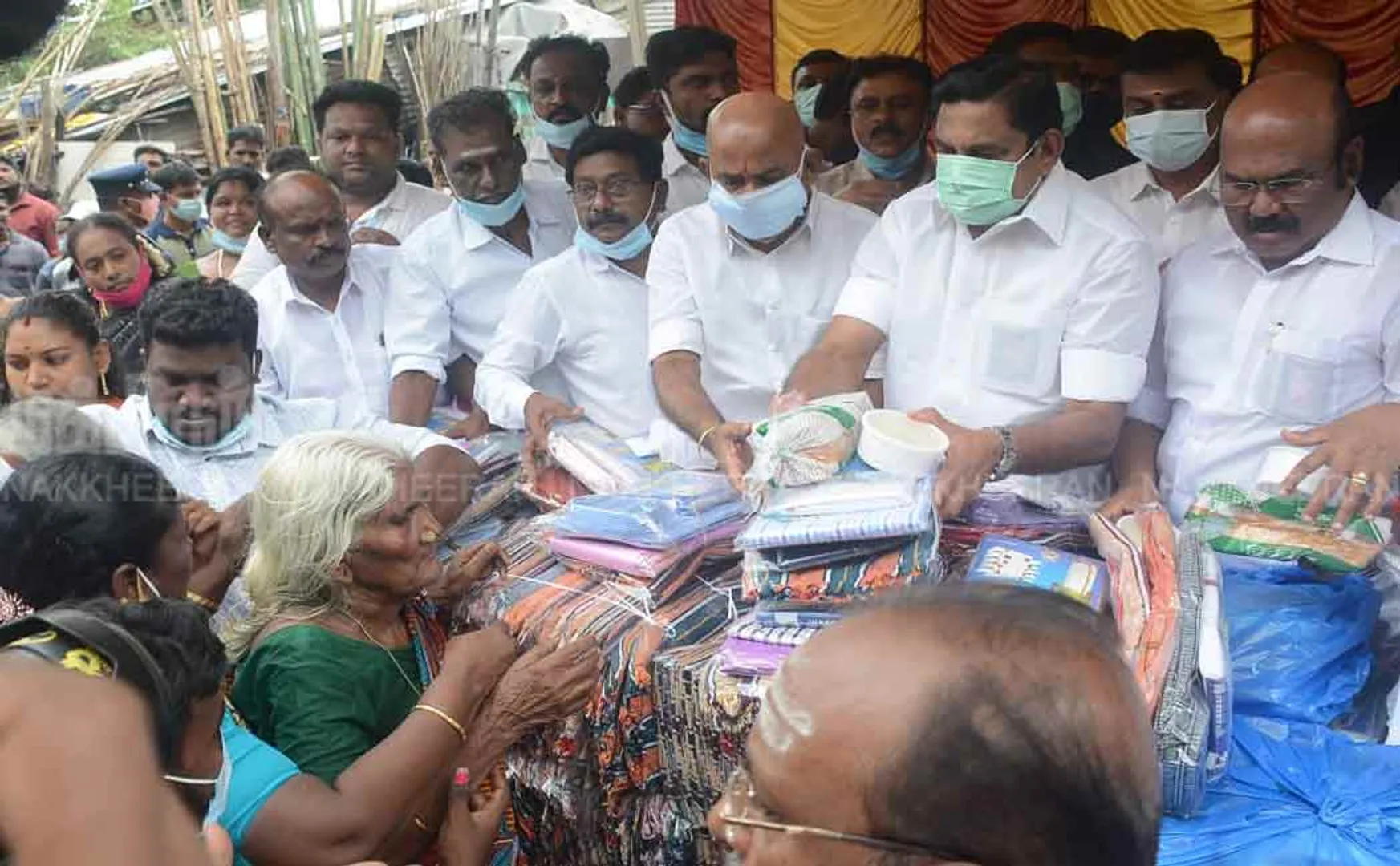 Edappadi Palanichamy who provided welfare assistance to the public
