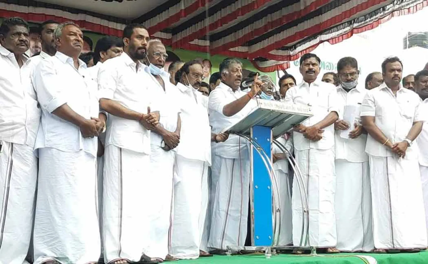 Mullai periyar dam "Struggle to mobilize the people of the Southern District." - O.P.S.