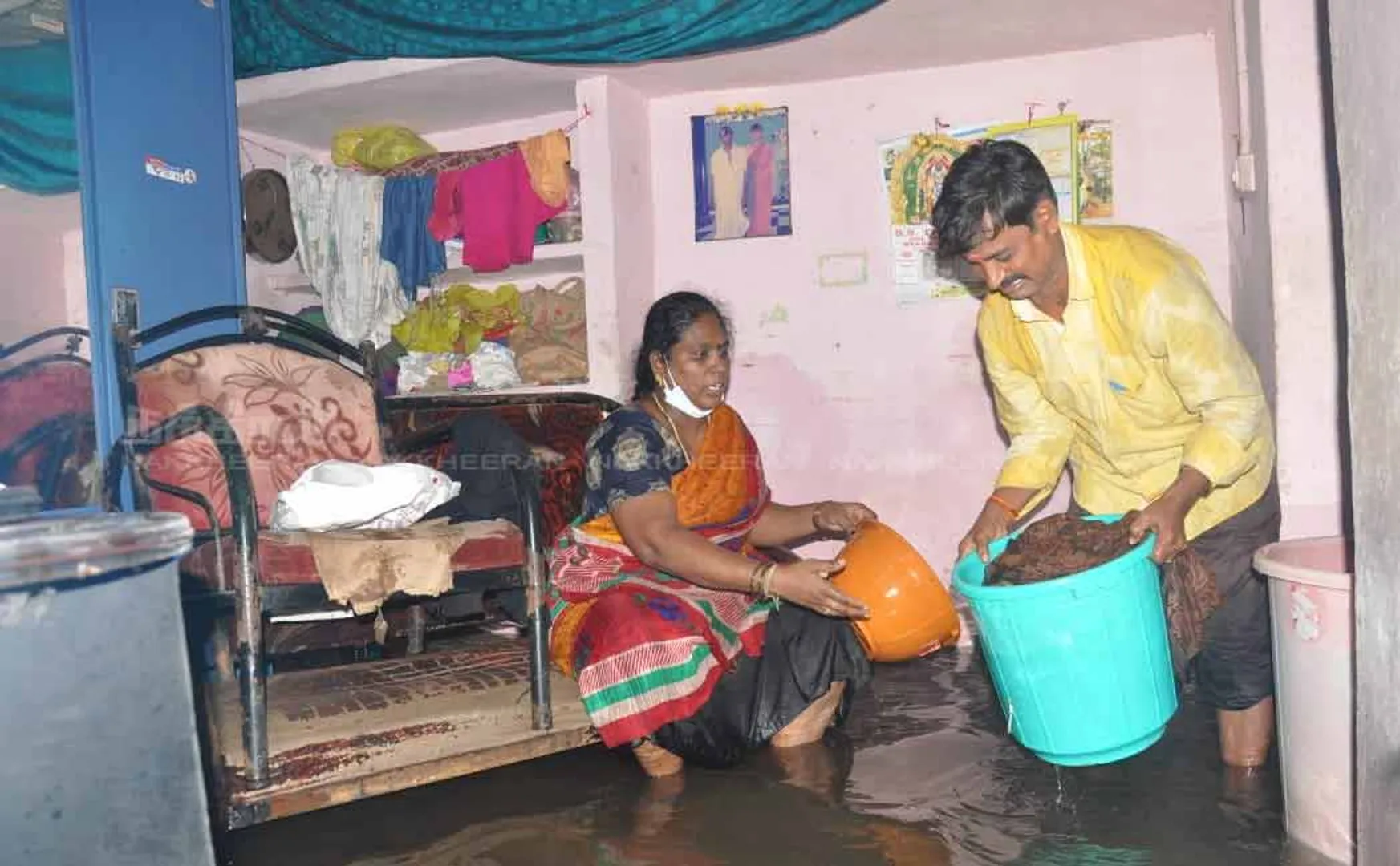 Chennai Kolathur Flood 