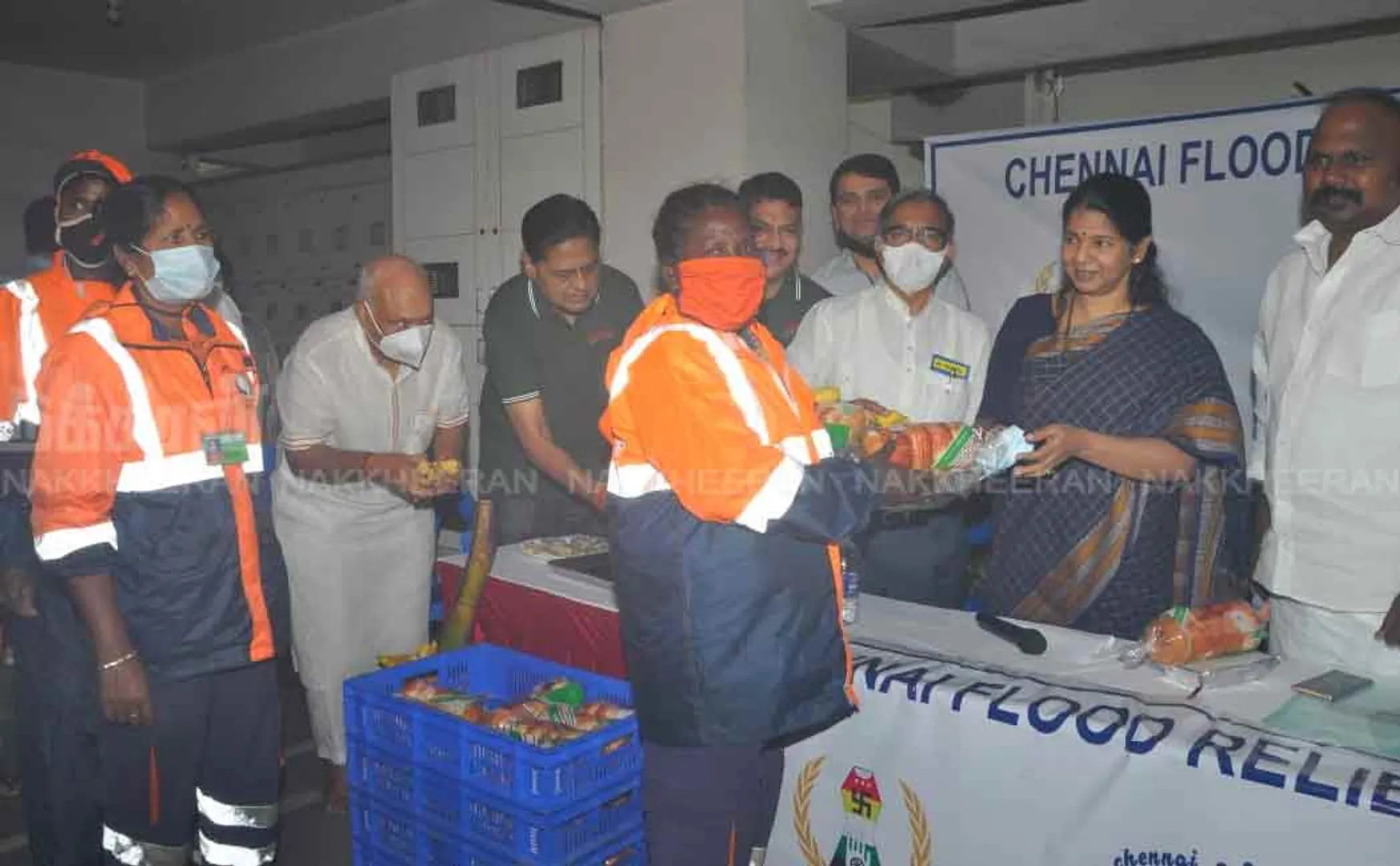 MP Kanimozhi who started the food bank