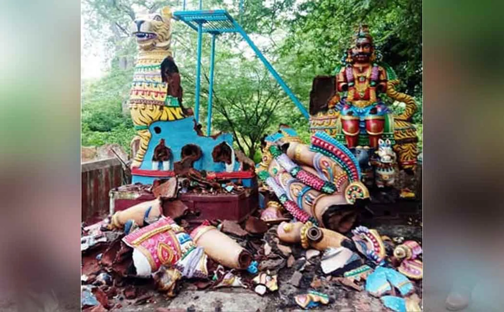 Continuing idol breaking incident ... Public demanding the Tamil Nadu government