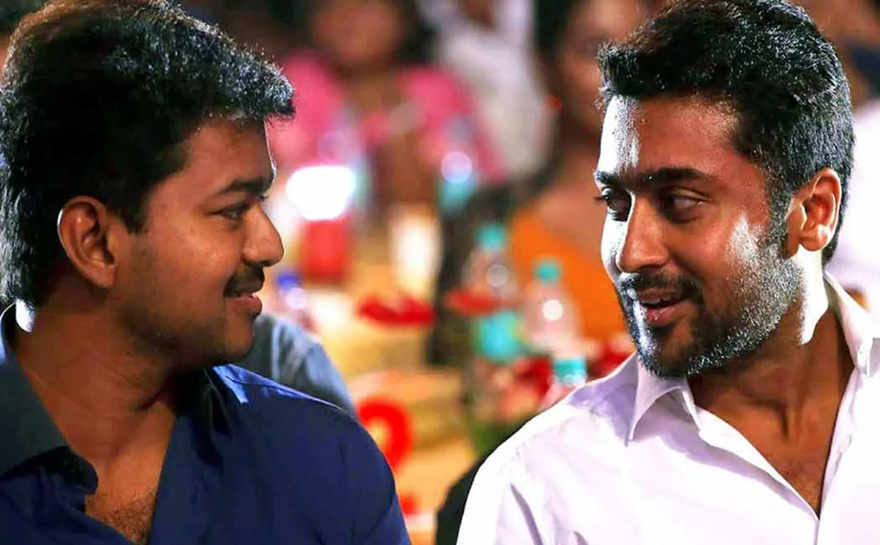 vijay surya meets at shooting spot