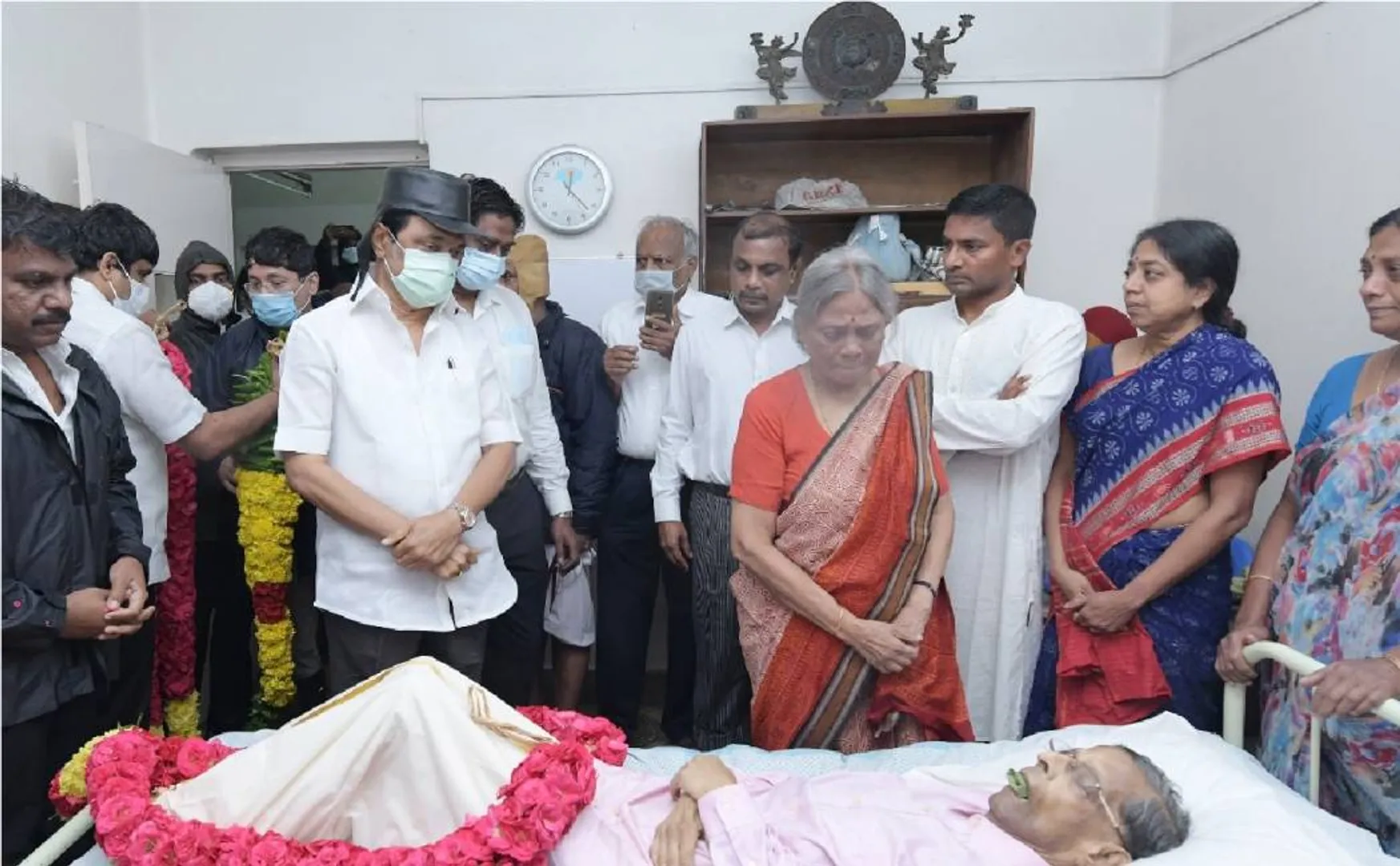Tribute to the body of Senior Advocate N. Natarajan in the presence of Chief Minister MK Stalin
