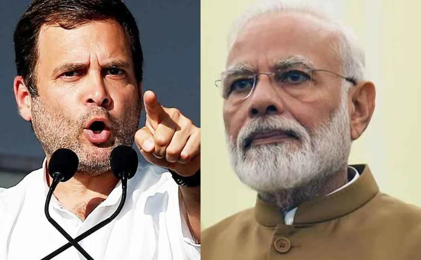 RAHUL GANDHI - NARENDRA MODI