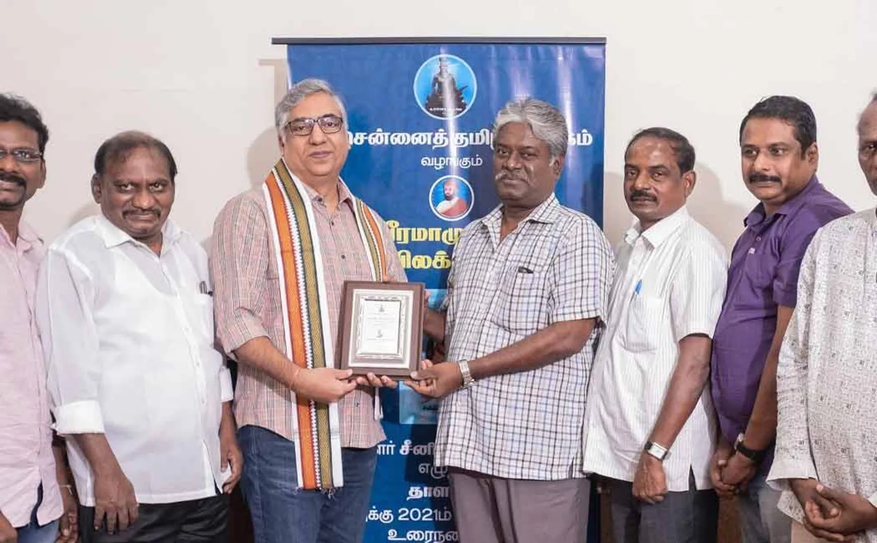 Veeramamuni Award for Srinivasan Natarajan 