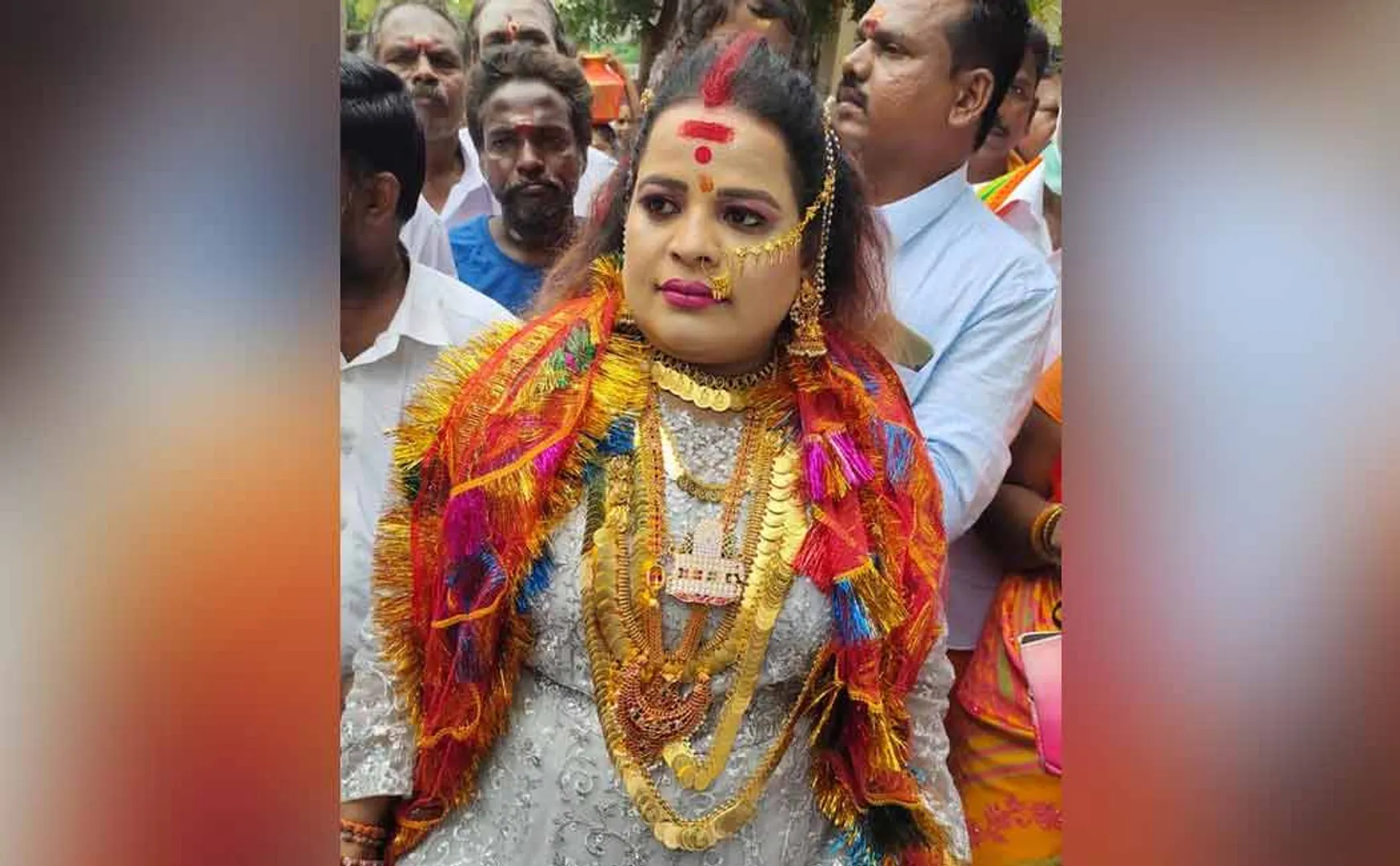 ‘M.G.R. Named Pavithra..   Kali Mata  visit Tanjore 