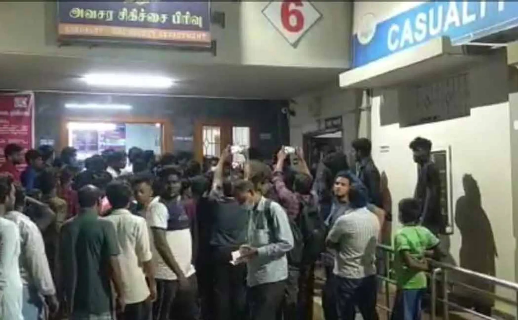 Two young men attacked by Eight members police investigation 
