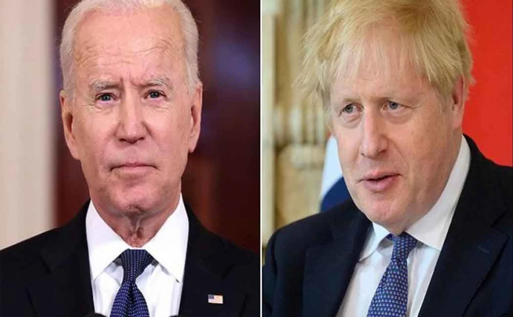 JOE BIDEN - BORIS JOHNSON 