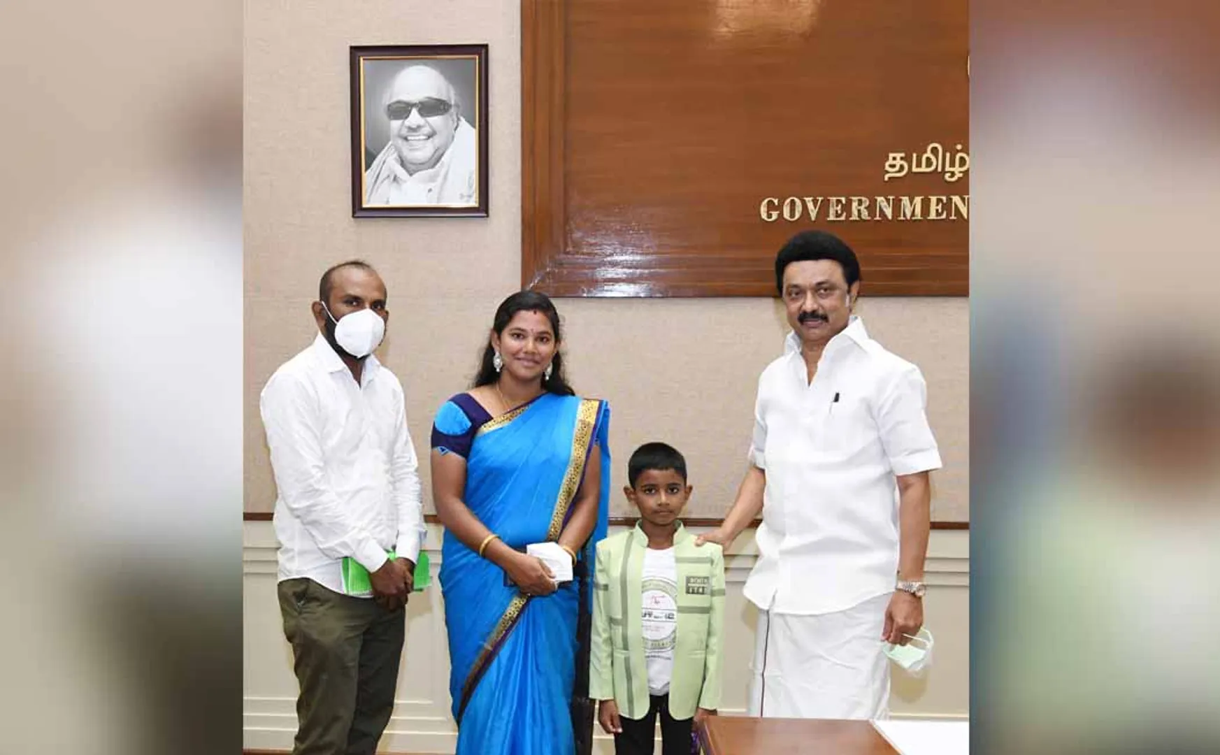 Chief Minister praises boy Rahul