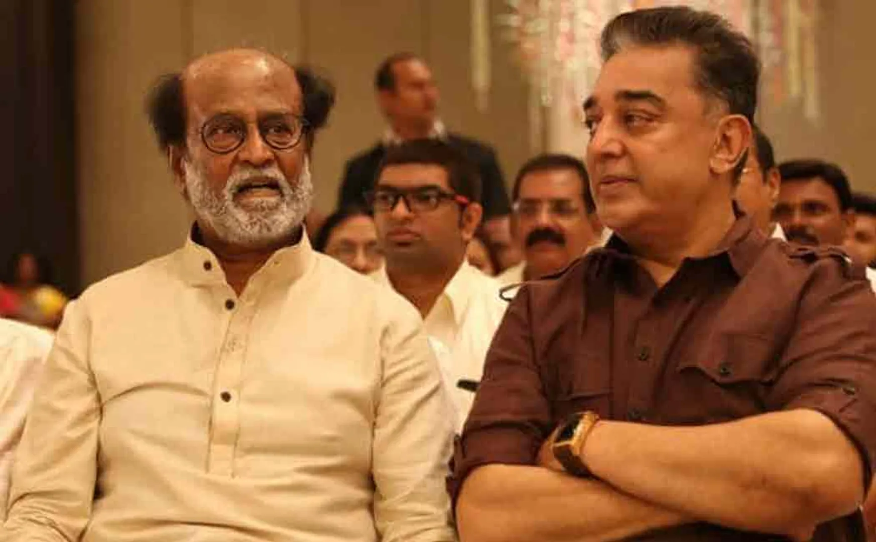 actor rajinikanth inquired about kamalhassan health