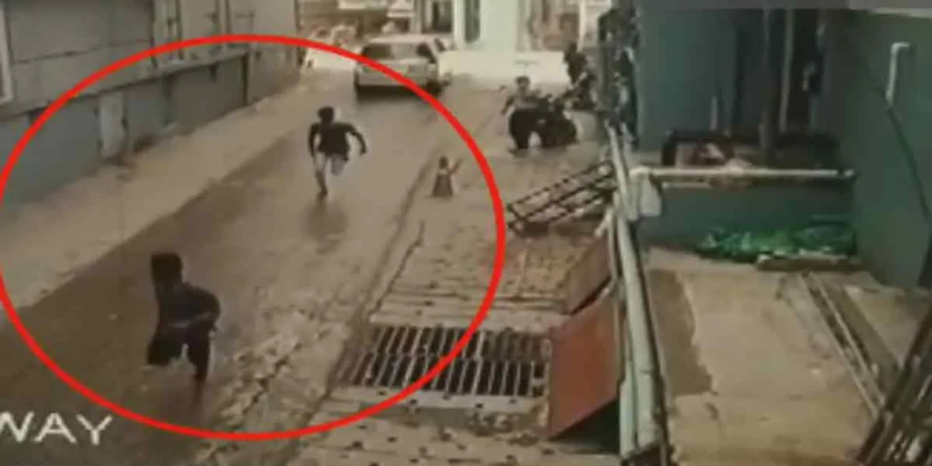 Sword youths who caused tension in the city .... Shock when CCTV footage was released!