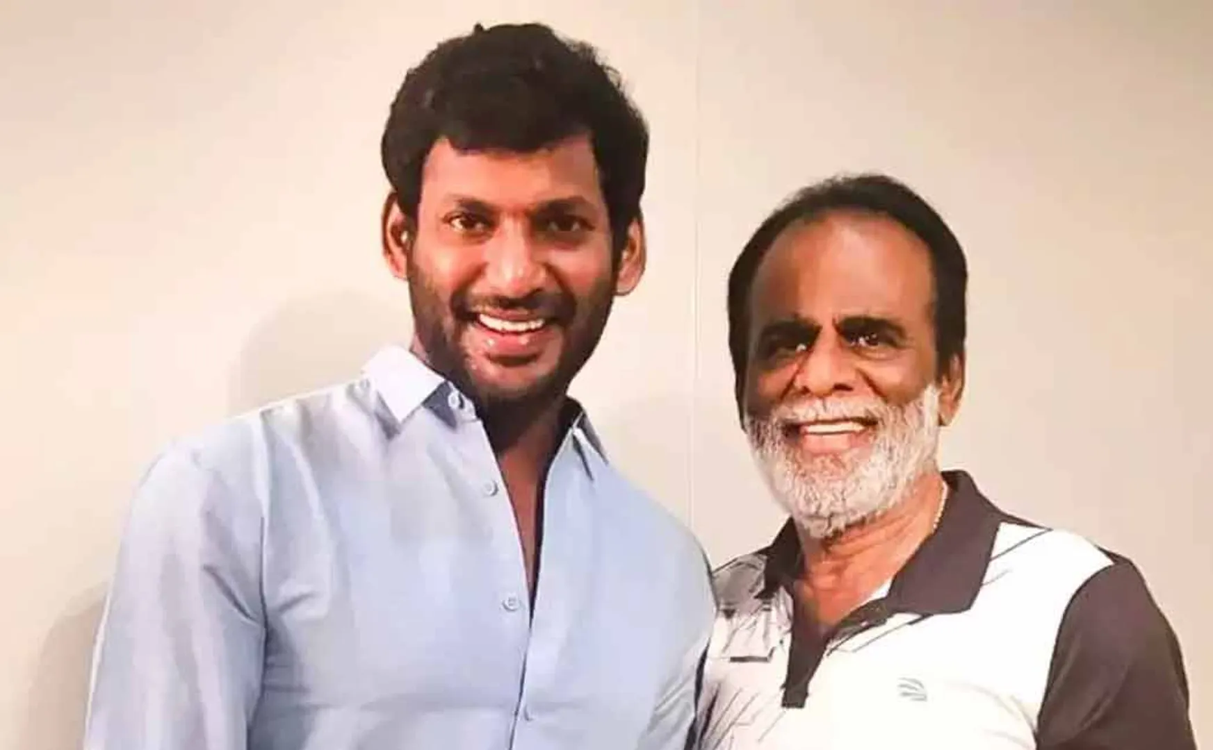 vishal father play in arjun movie 