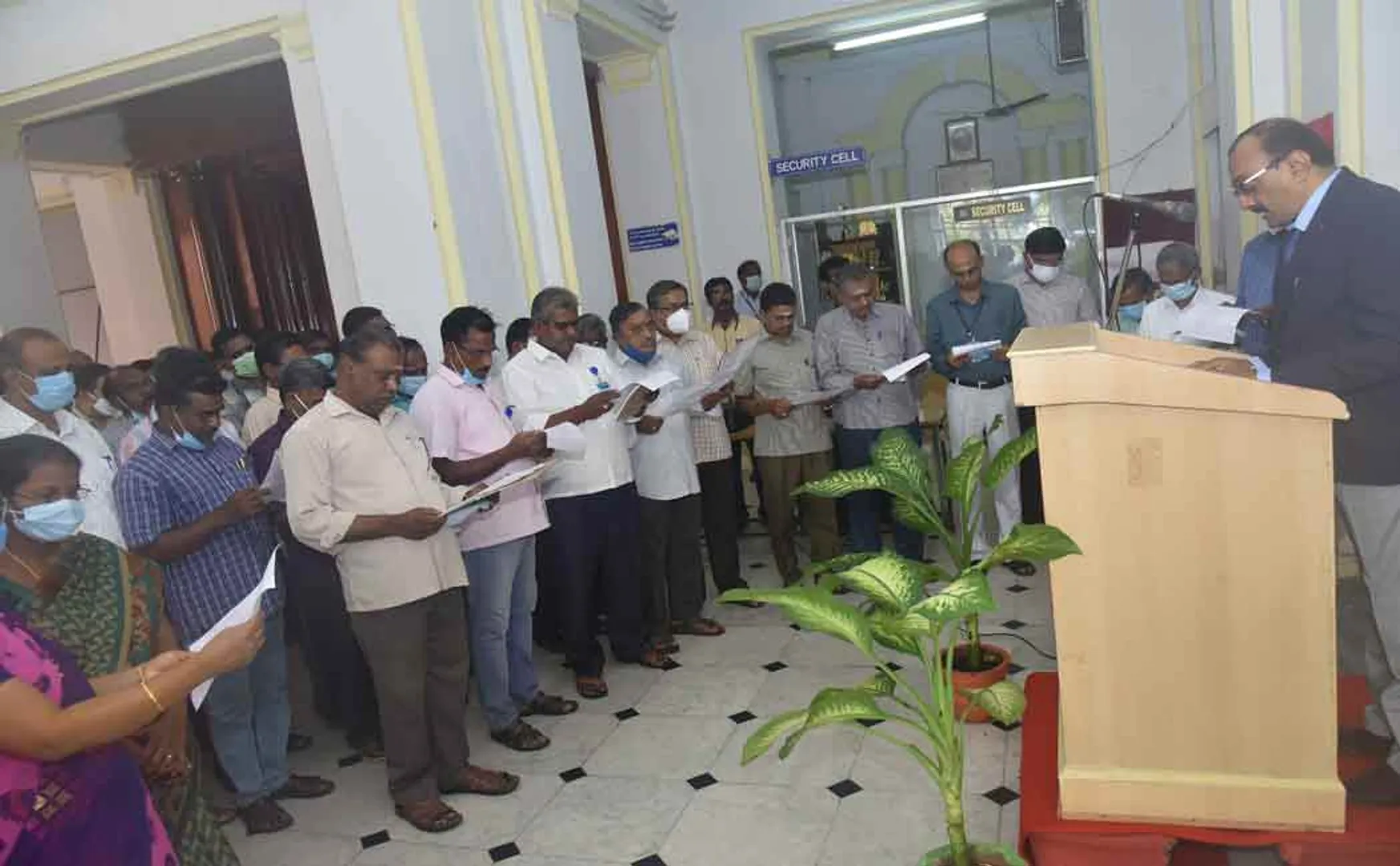 Constitution Day of India Pledge at Annamalai University