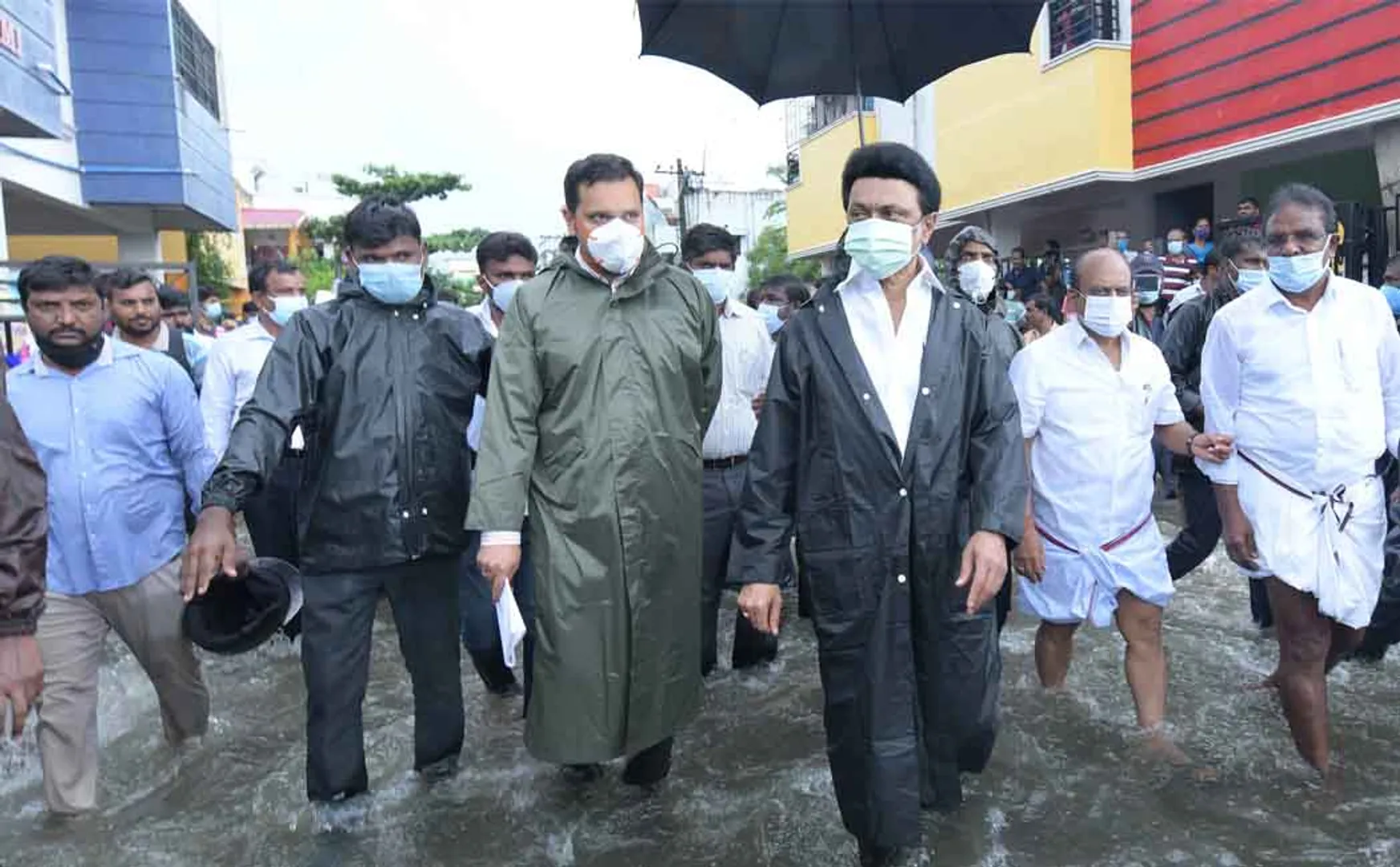 Tamil Nadu Chief Minister inspects Mudichur, Varadharajapuram in person! (Pictures)