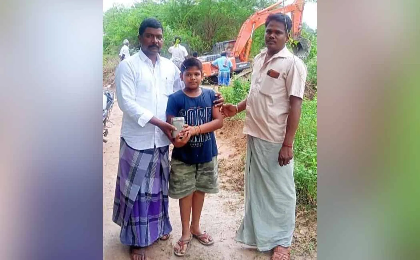 Schoolboy who donated his bill savings for water level alignment!