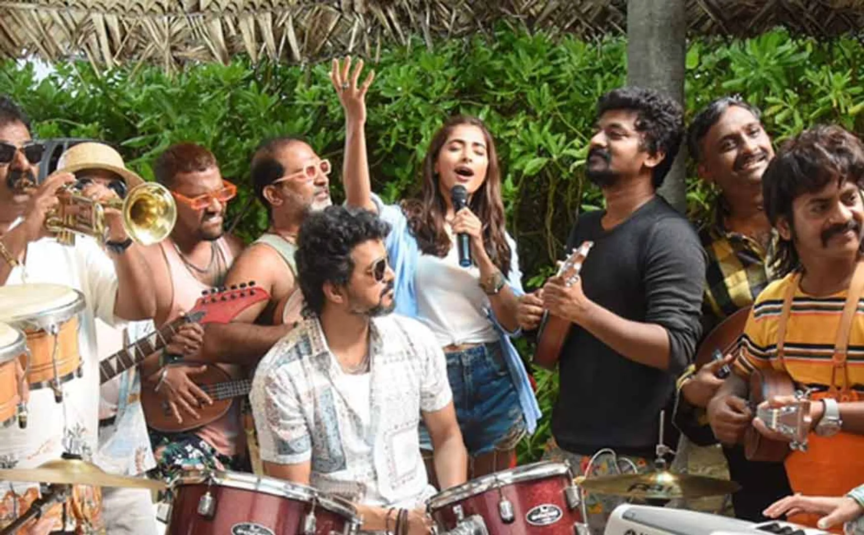 vijay beast movie shooting spot photos goes viral 