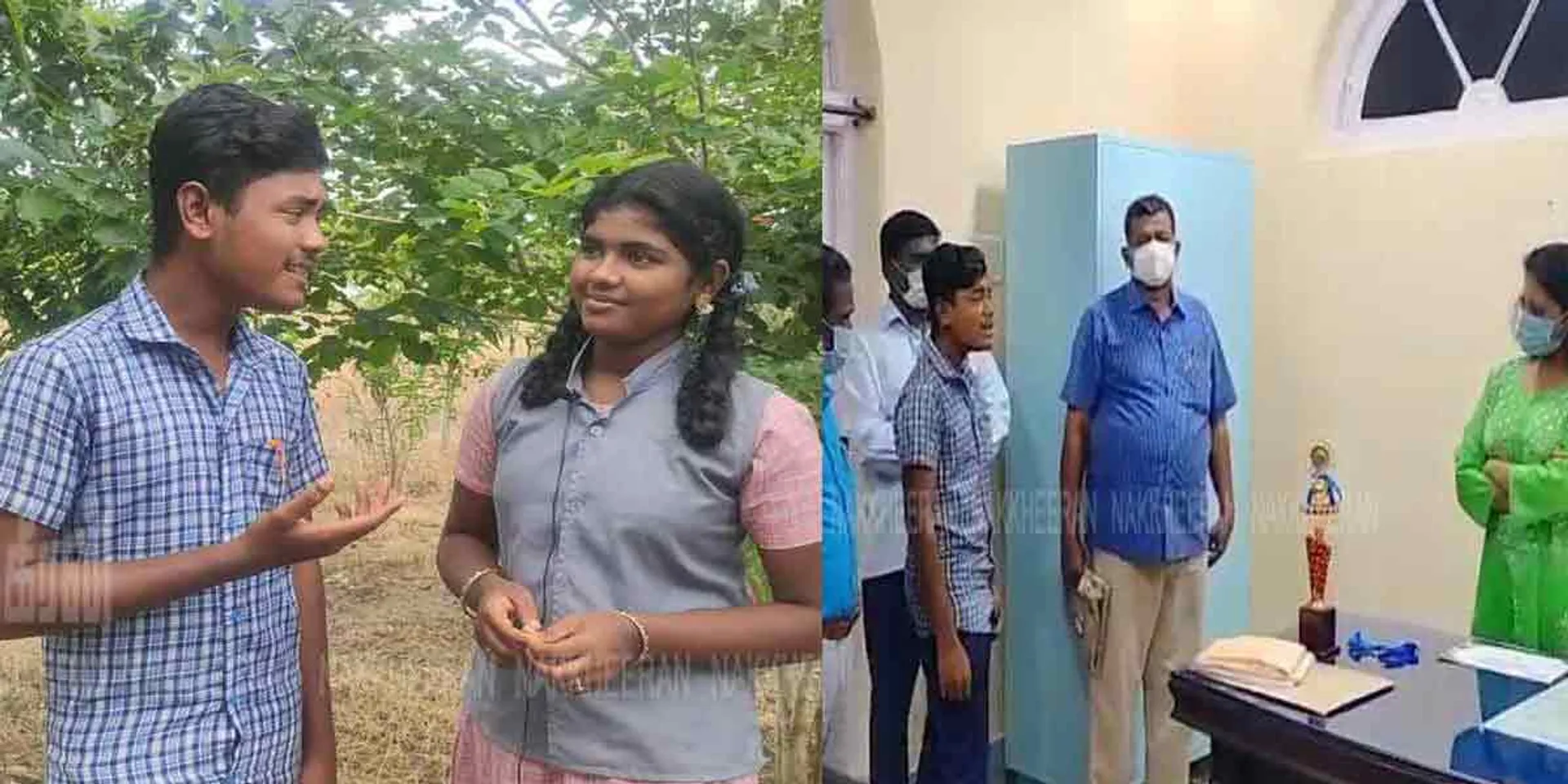 Born in village, brother and sister quills to achieve on stage ...!
