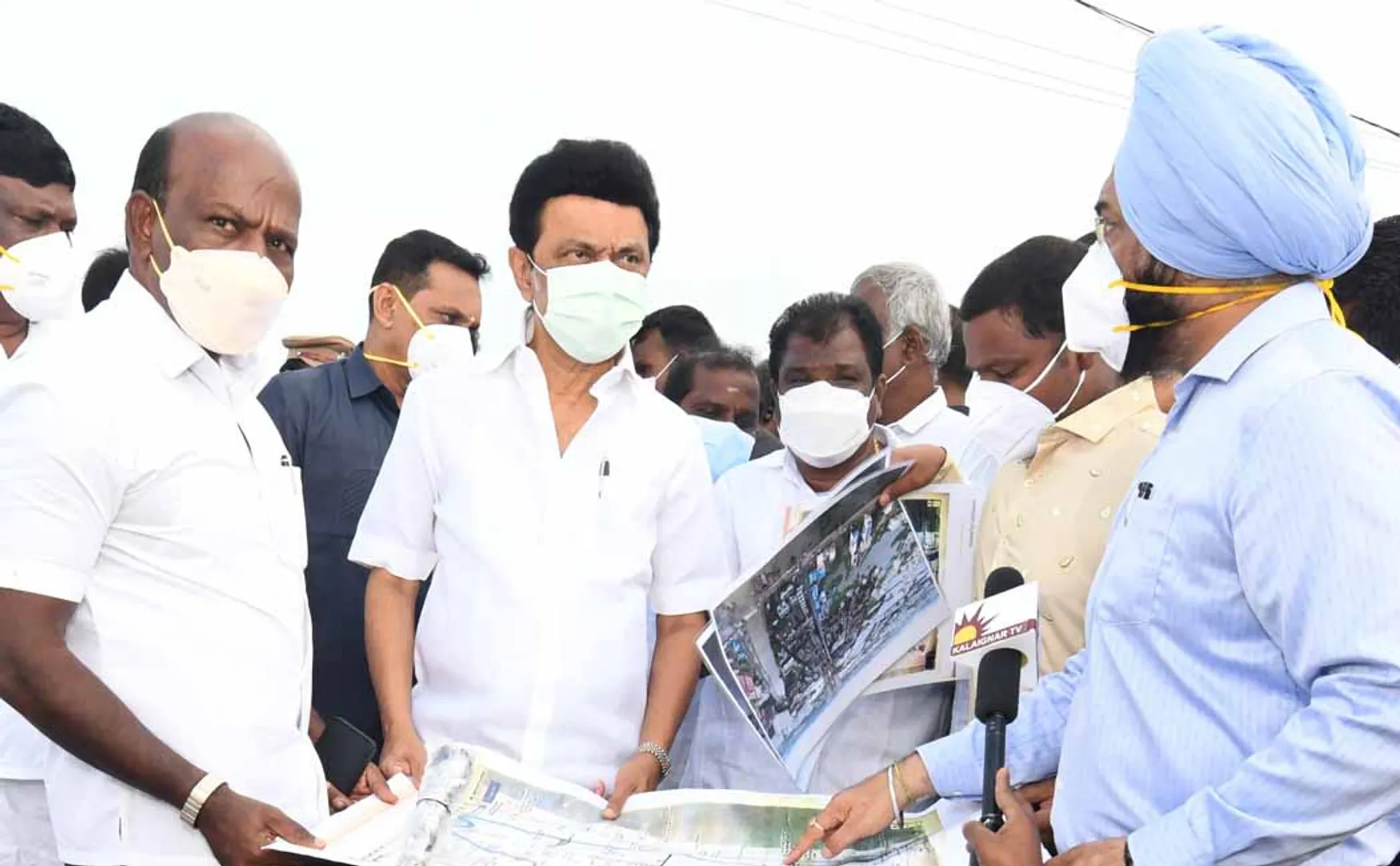 Rain damage in Chennai - Chief Minister personally inspected! (Pictures)