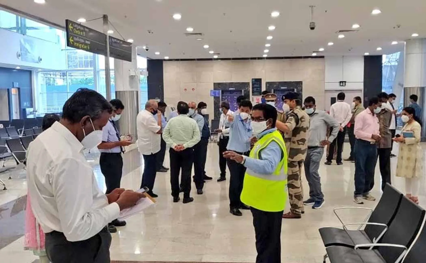 Intensive surveillance at airports in Tamil Nadu for the second day!