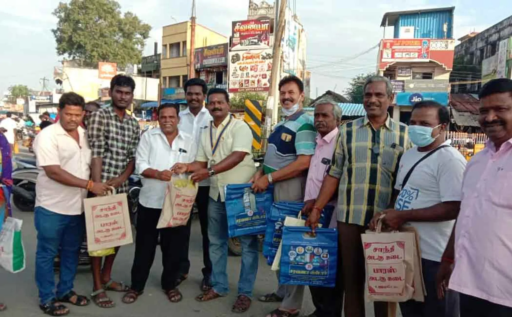 Plastic Eradication Awareness Campaign at Weekly Vegetable Market
