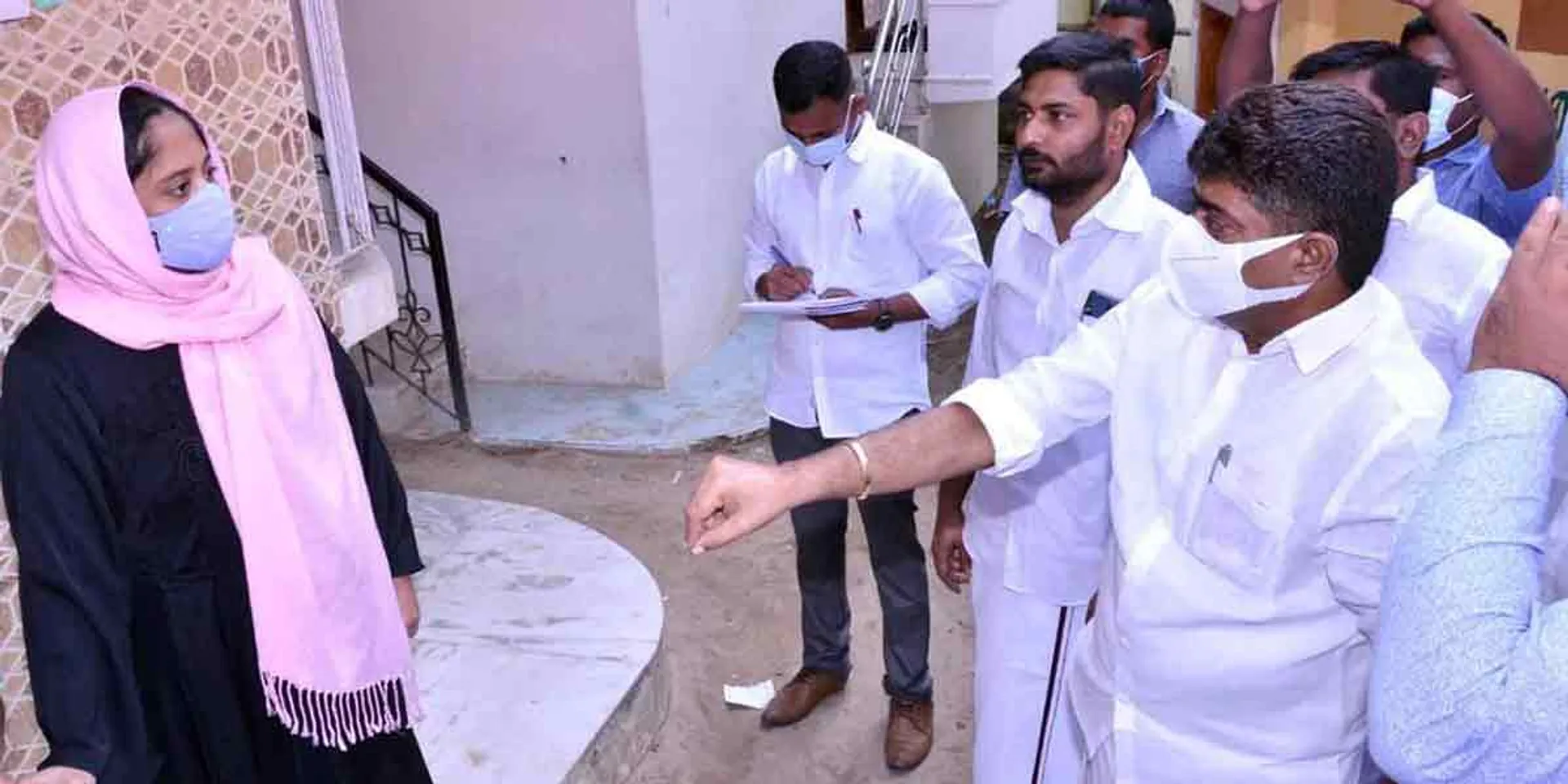 The woman who made the request to the MLA who came to the dengue awareness camp!