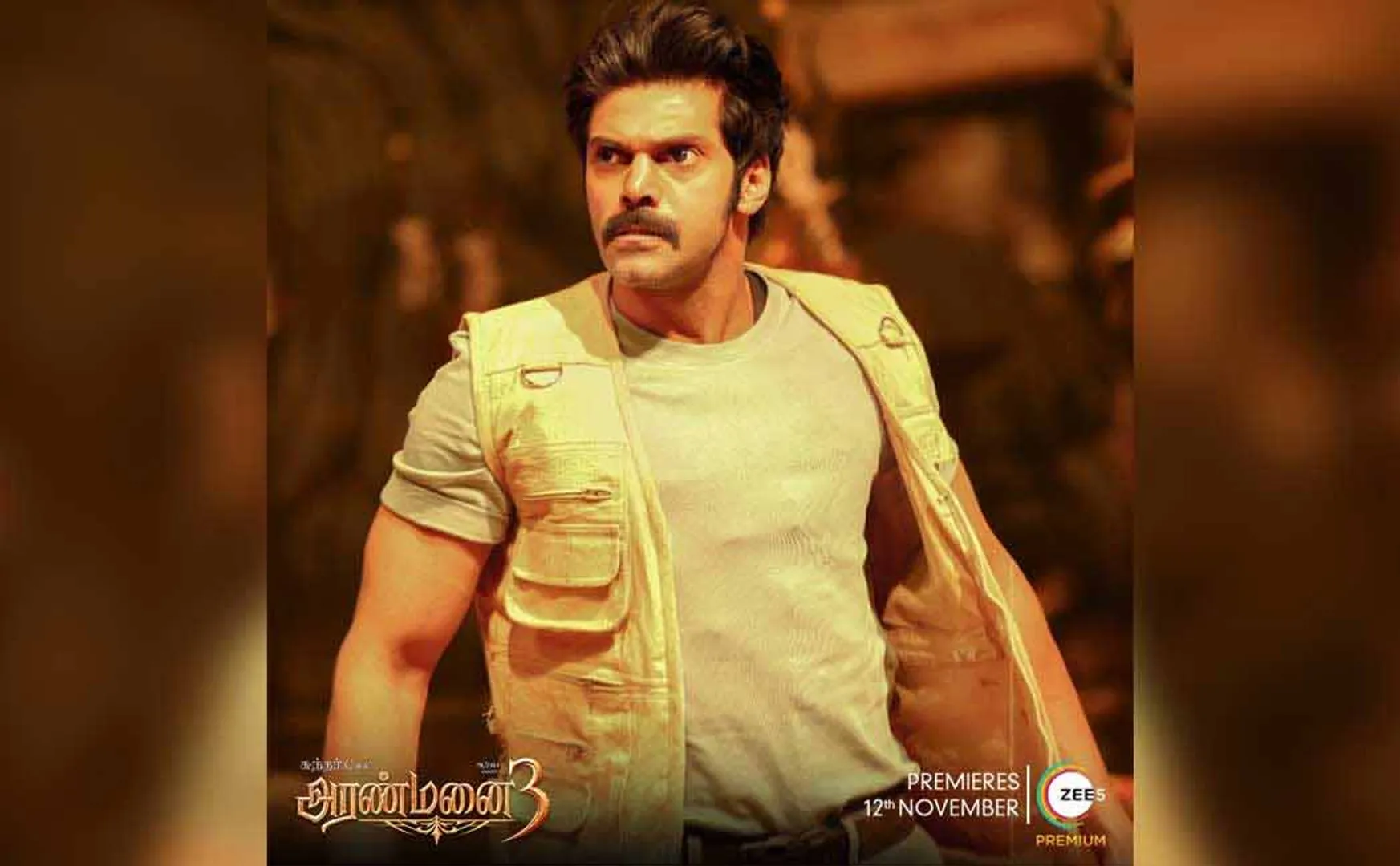aranmanai 3 movie create new record  OTT platform